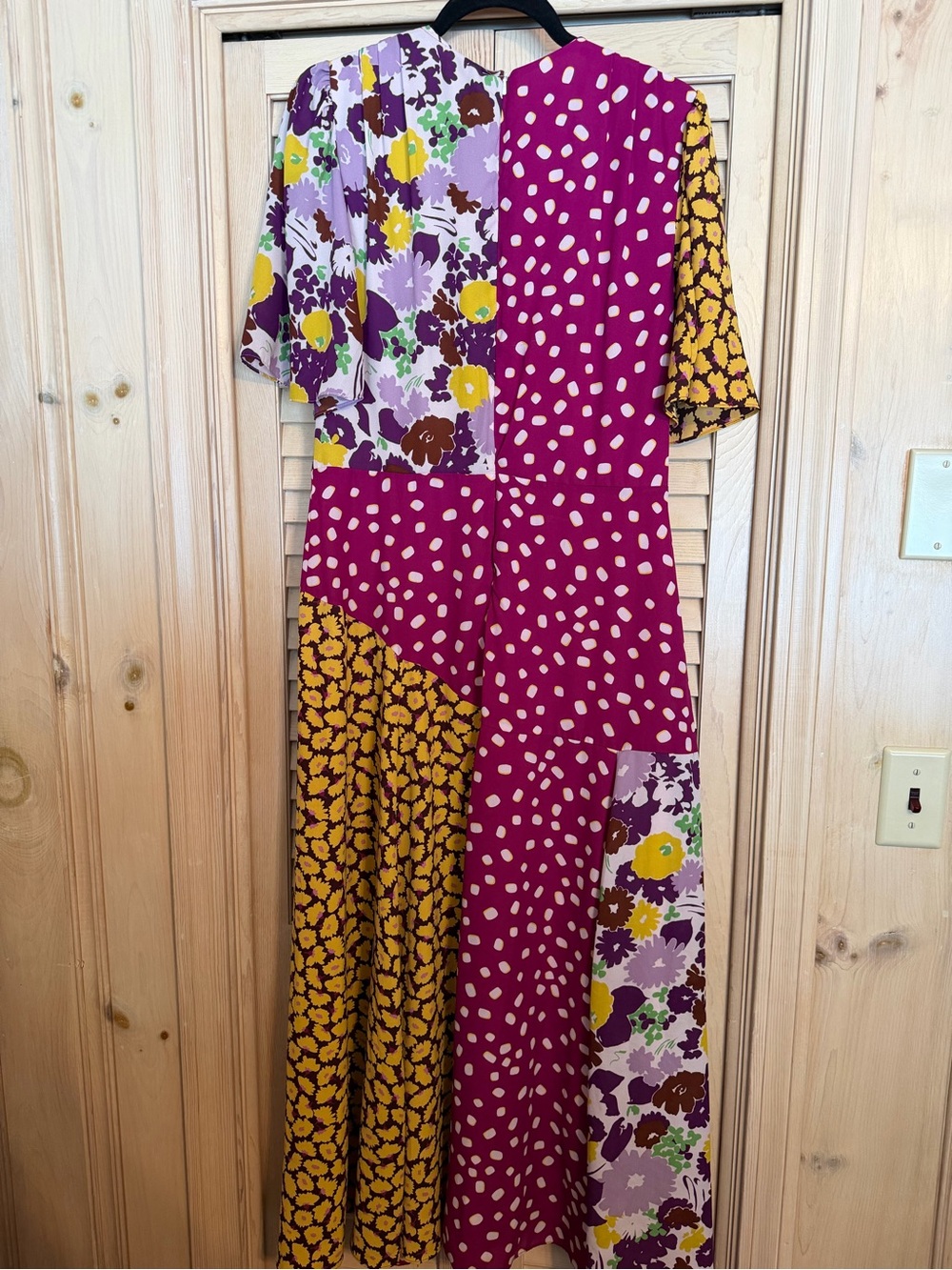 Kate Spade New York Swing Flora Mix Dress, Size 14 - Picture 5 of 9